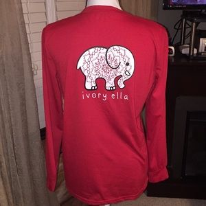 Ivory Ella Tee Long Sleeve